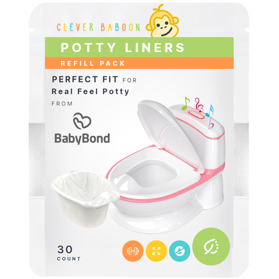 Subscription - Perfect Fit Disposable Potty Liners for Toddler Potty Toilets