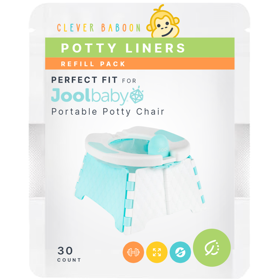 Subscription - Perfect Fit Disposable Potty Liners for Toddler Potty Toilets