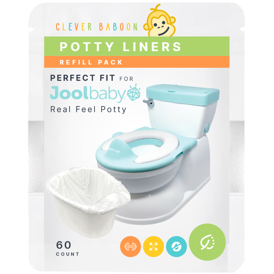 Perfect Fit Disposable Potty Liners for Toddler Potty Toilets