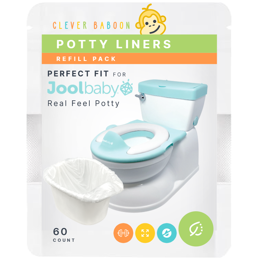 Subscription - Perfect Fit Disposable Potty Liners for Toddler Potty Toilets