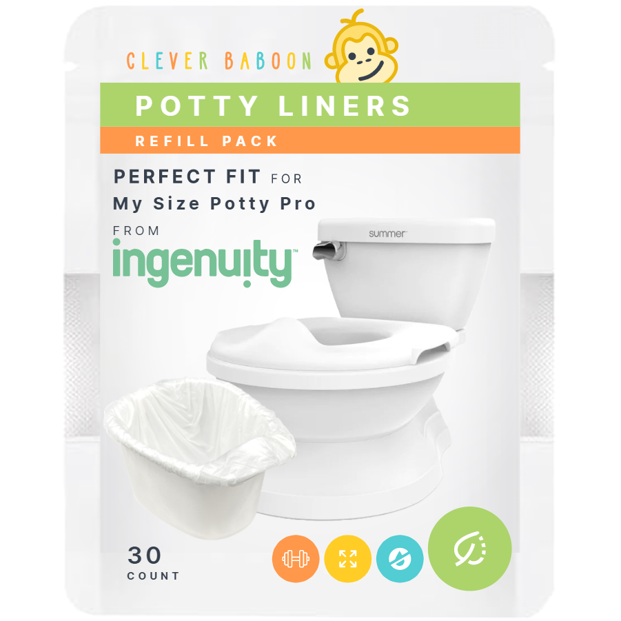 Subscription - Perfect Fit Disposable Potty Liners for Toddler Potty Toilets