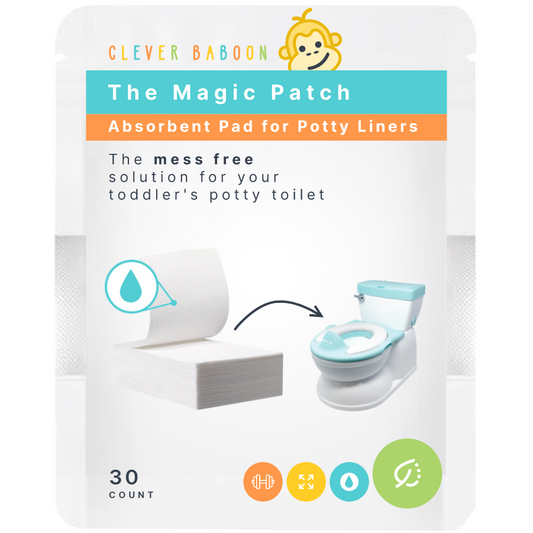 The Magic Patch - Super Absorbent Pad for Potty Training Toilets and Portable Potties